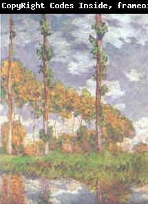 Claude Monet Poplars at Giverny